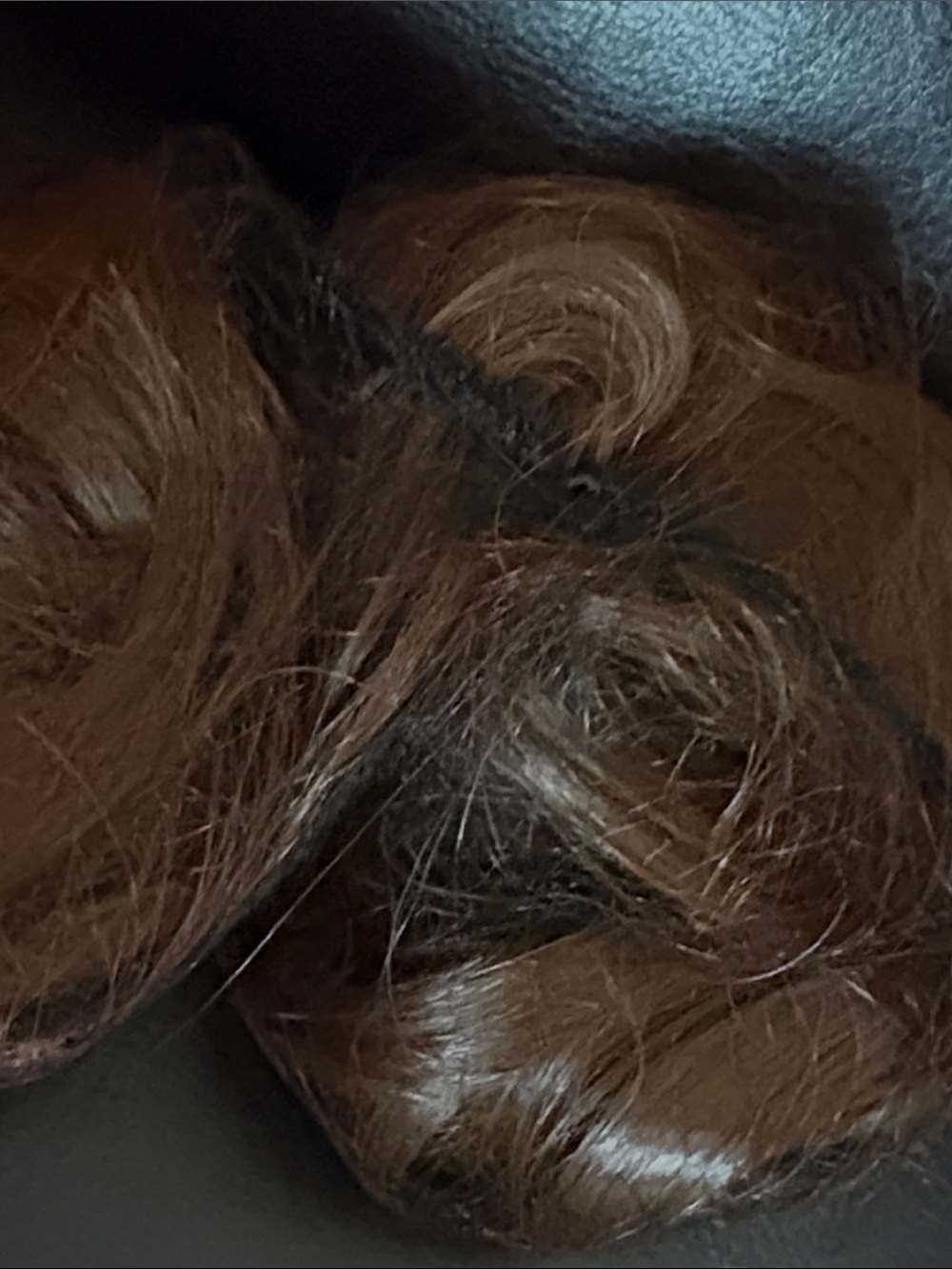 inh 16" Clip-In Hair Extensions — Warm Chocolate Brown Not Blondish Brown